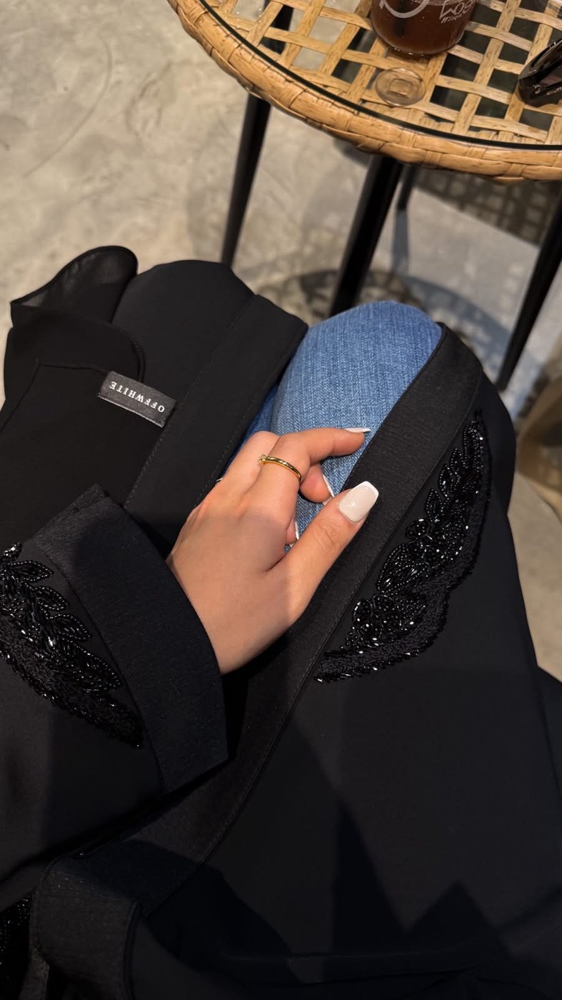 OFFWHITE ABAYA - OW02